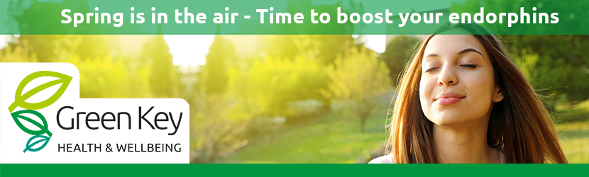 Spring is in the air - time to boost your endorphins Spring is in the air - time to boost your endorphins
