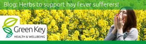 Woman with hayfever