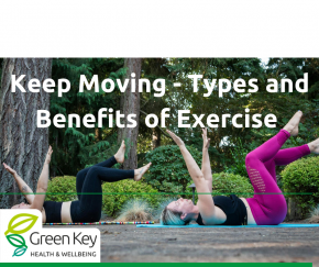 The benefits of exercise - stretching, endurance, flexibility, balance